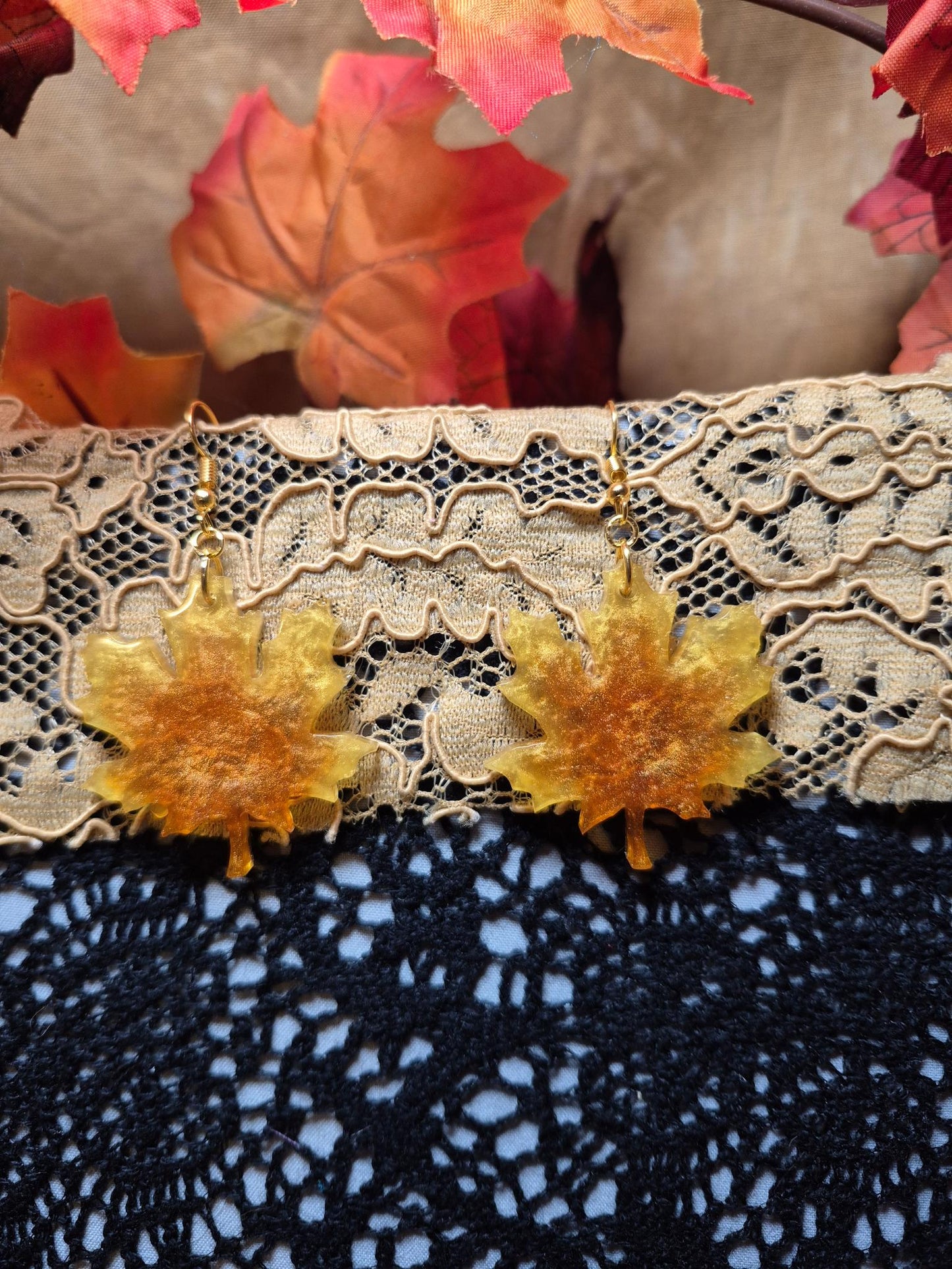 Boho Resin Earrings