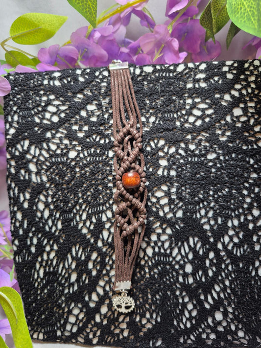 Boho Macramé Cord Bracelet