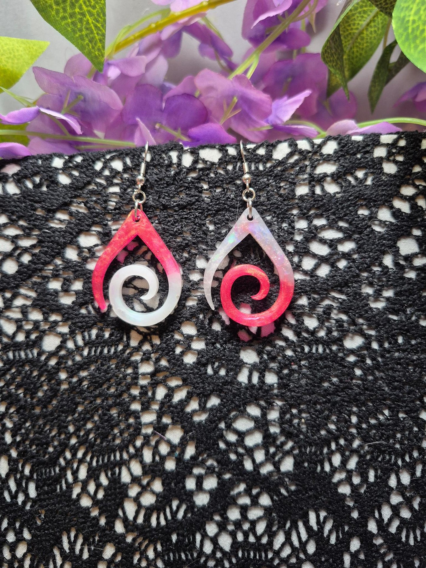 Boho Resin Earrings