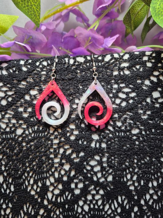 Boho Resin Earrings