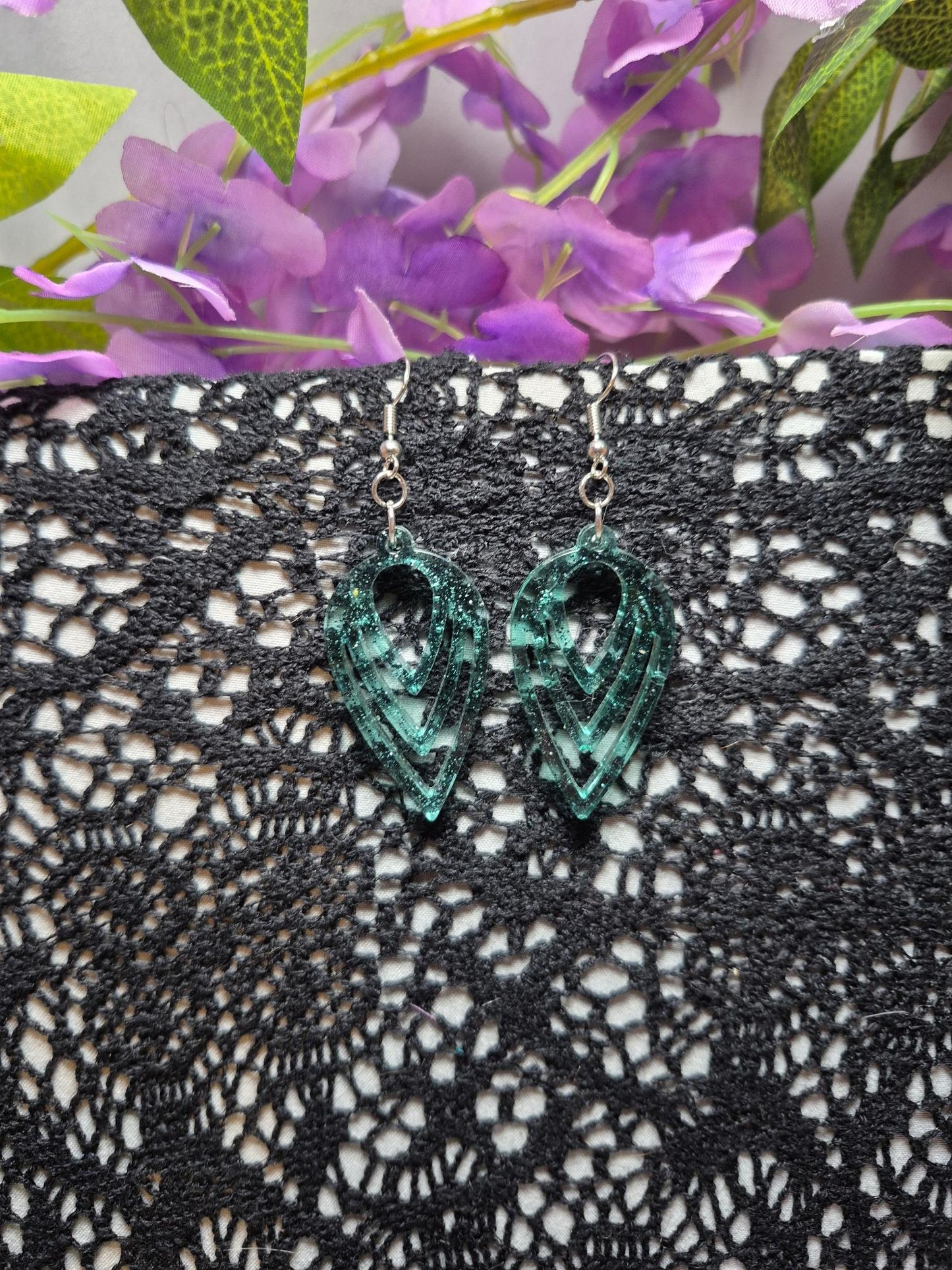 Boho Resin Earrings