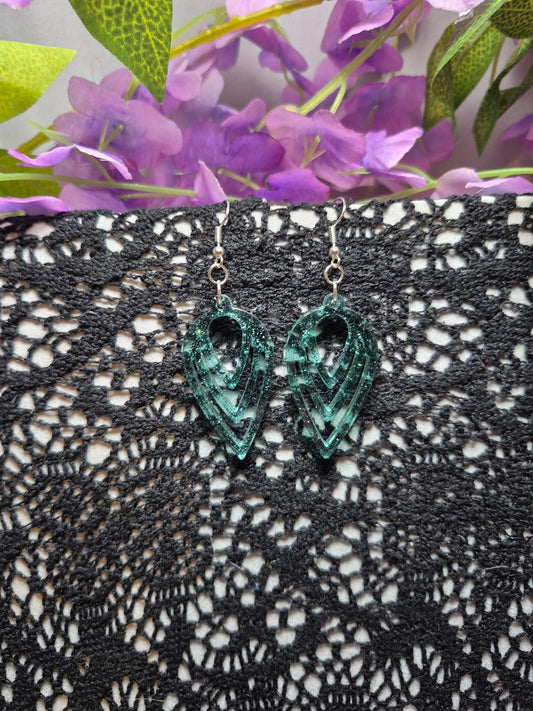 Boho Resin Earrings