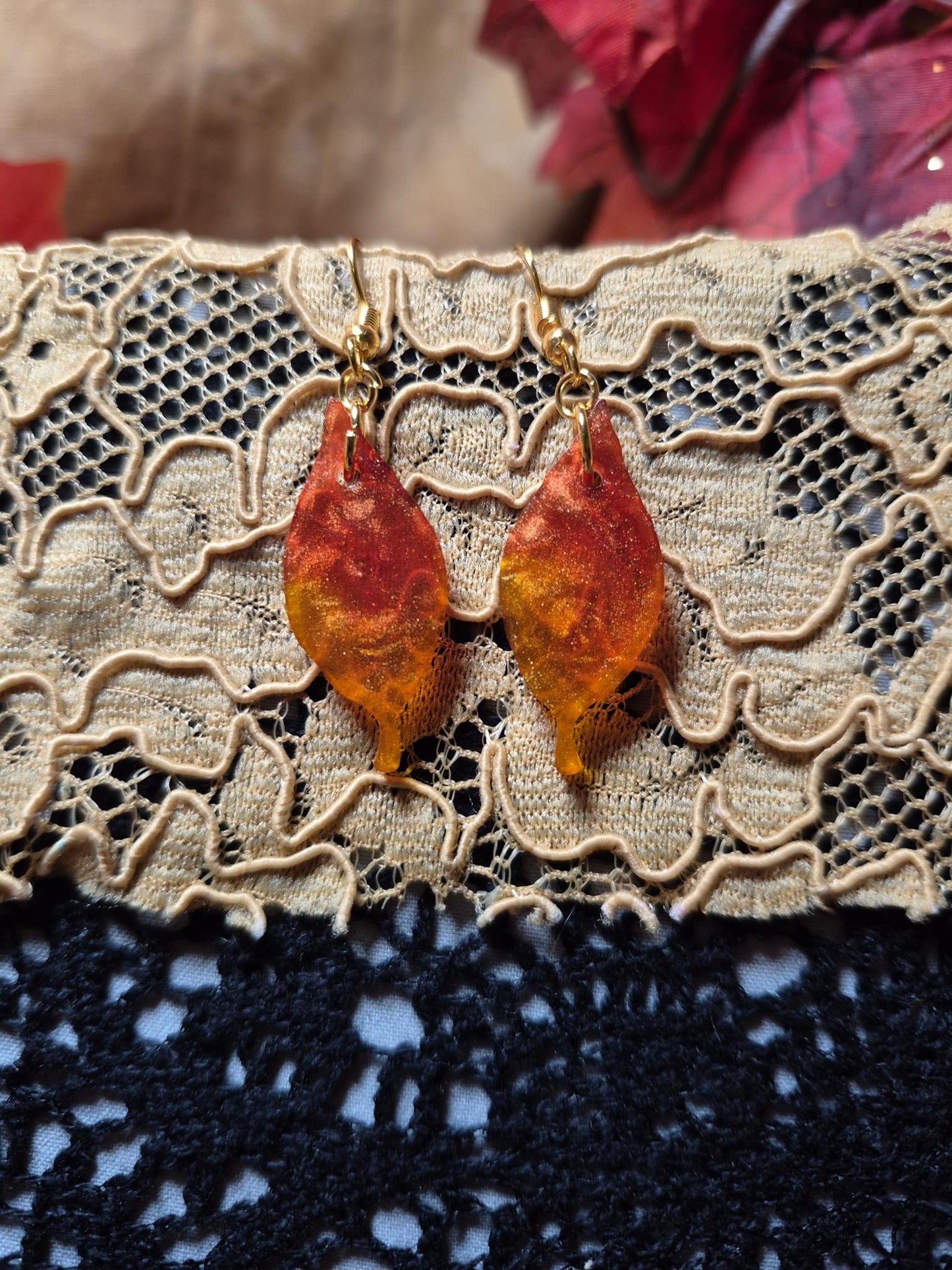Boho Resin Earrings