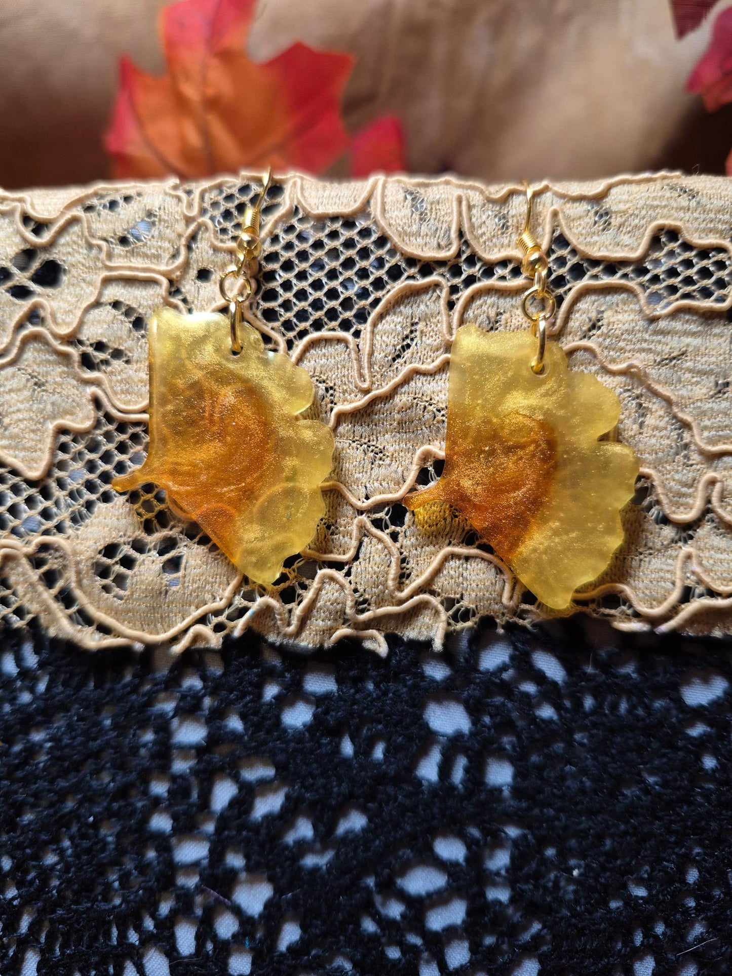 Boho Resin Earrings