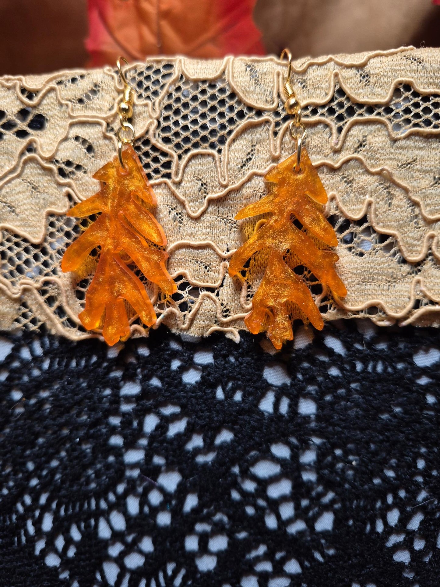 Boho Resin Earrings