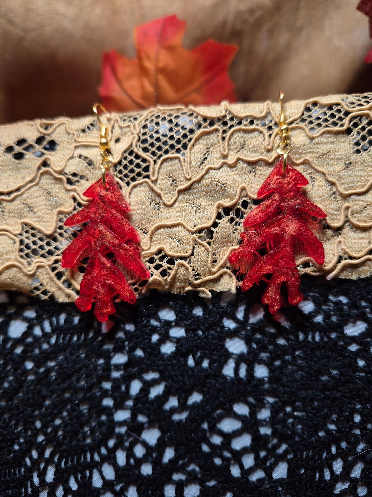 Boho Resin Earrings