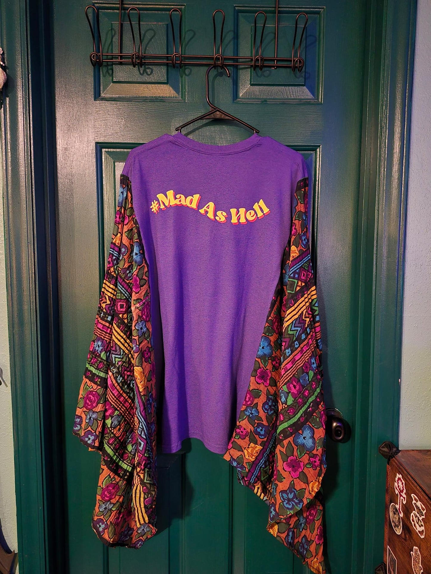Boho Upcycled Top