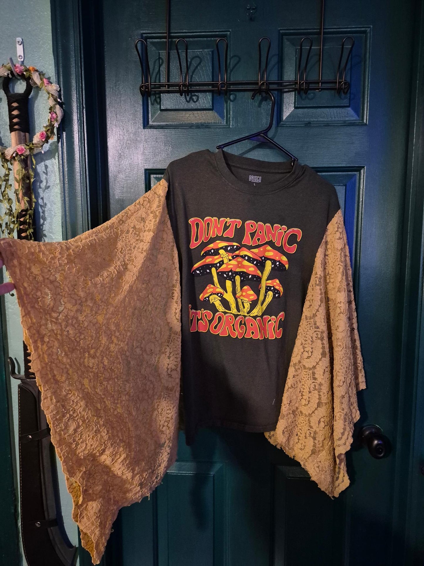 Boho Upcycled Top